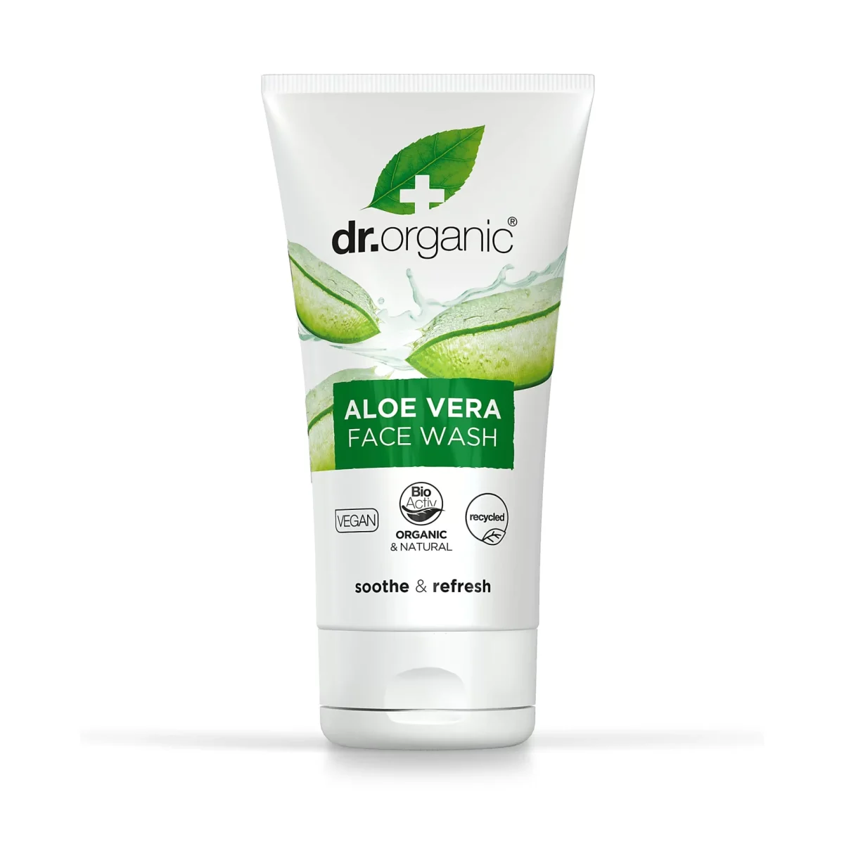 Dr. Organic Aloe Vera Face Wash 150ml - Image 1