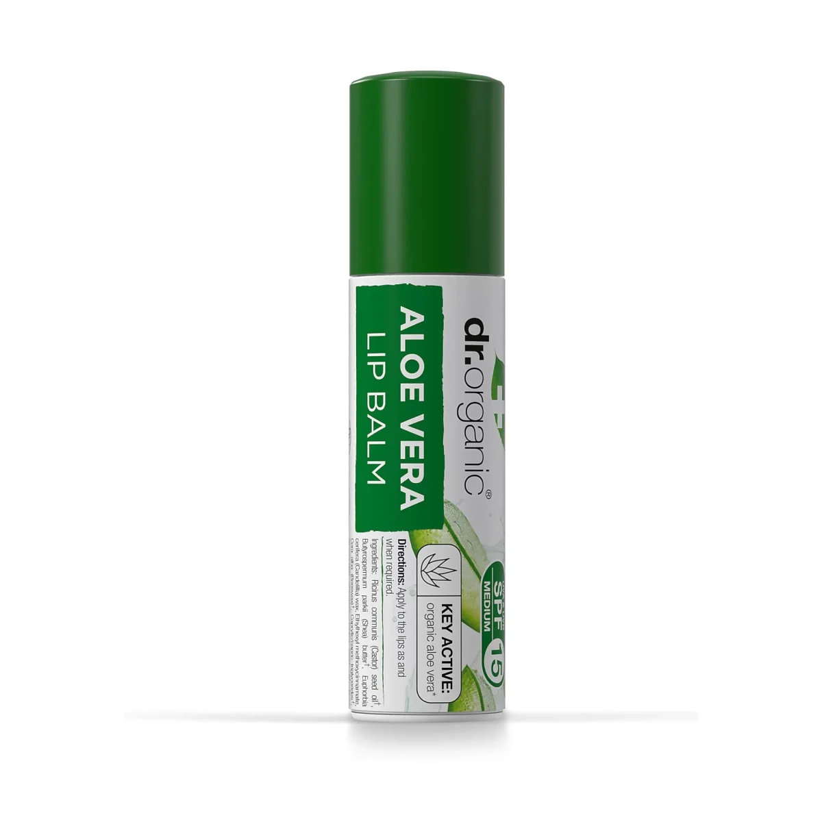 Dr. Organic Aloe Vera Lip Balm 5.7ml - Image 1