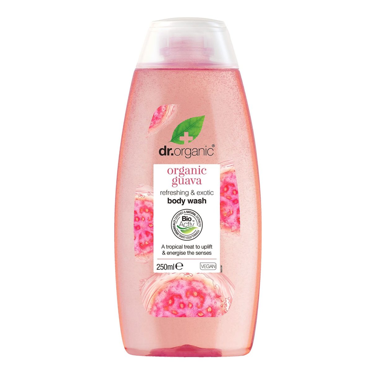 Dr. Organic Guava Body Wash 250ml - Image 1