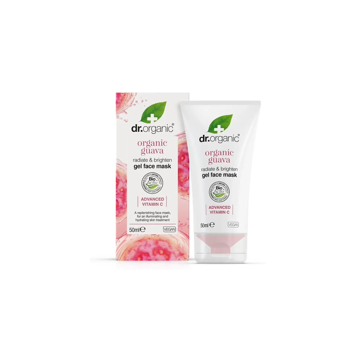 Dr. Organic Guava Gel Face Mask 50ml - Image 1