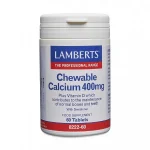Lamberts Chewable Calcium 400mg 60's