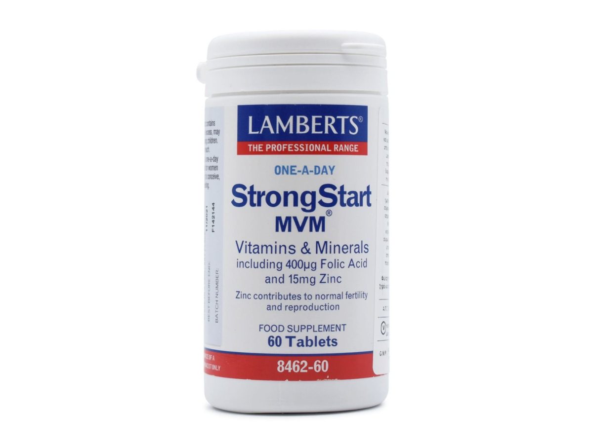 Lamberts Strong Start prenatal Multivitamins Tablets 60's - Image 1