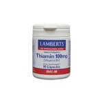 Lamberts Thiamin (Vitamin B1) 100mg 90's