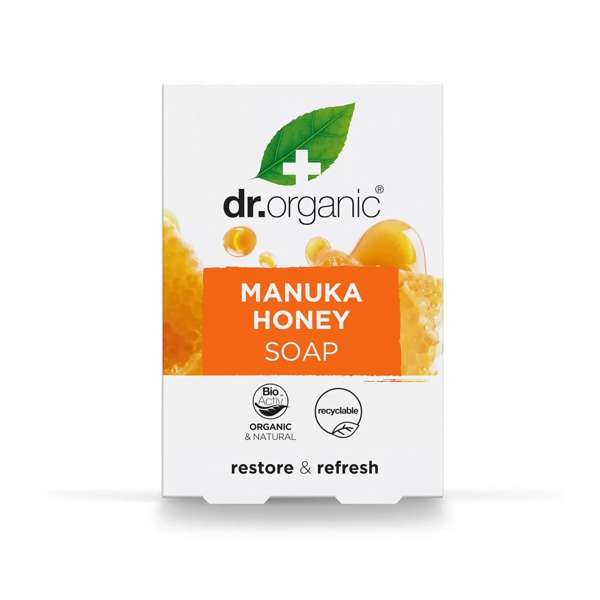 Dr Organic Manuka Honey Soap 100g - Image 1