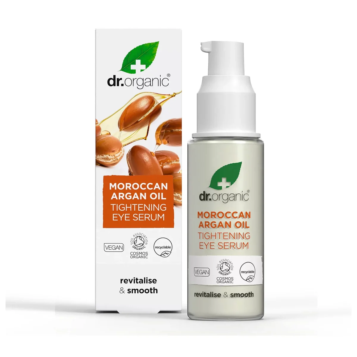 Dr Organic Moroccan Argan Oil Instant Tightening Eye Serum 30ml - Image 1