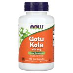 NOW Foods, Gotu Kola, 450mg, 100 Veg Capsules