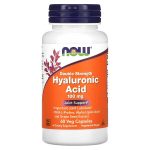NOW Foods, Hyaluronic Acid, Double Strength, 100mg, 60 Veg Capsules