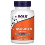 NOW Foods, L-Phenylalanine, 500mg, 120 Veg Capsules