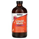 NOW Foods, Liquid Multi with Orange Flavour 473 ml