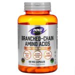 NOW Foods, Sports, Branched-Chain Amino Acids, 120 Veg Capsules