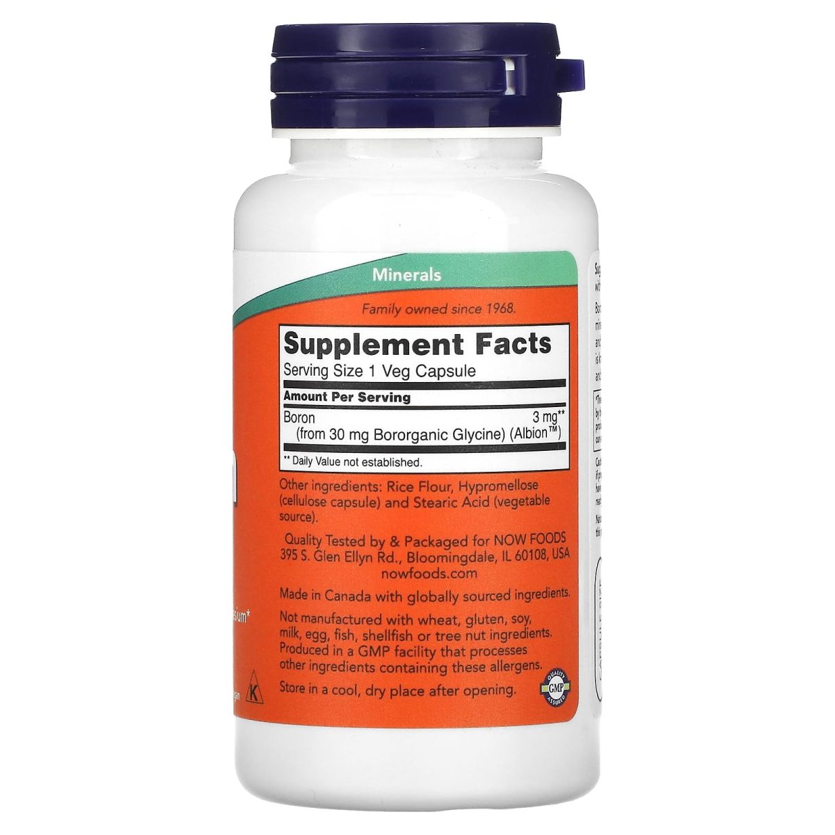 Now Boron 3mg Caps 100's - Image 1