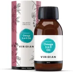 Viridian Omega 369 Oil 200ml Organic Vegan