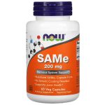 NOW Foods, SAMe (Disulfate Tosylate), 200mg, 60 Veg Capsules