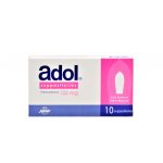 Adol 125mg Suppositories 10's