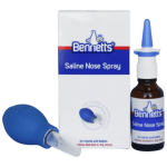 Bennetts Saline Nose Spray & Nasal Aspirator