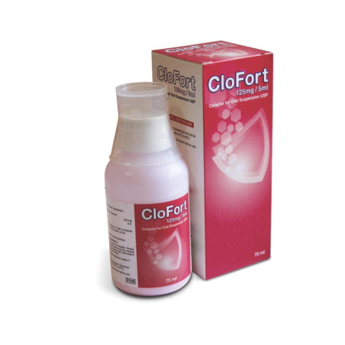Clofort 125mg/5ml Suspension 75ml - Image 1