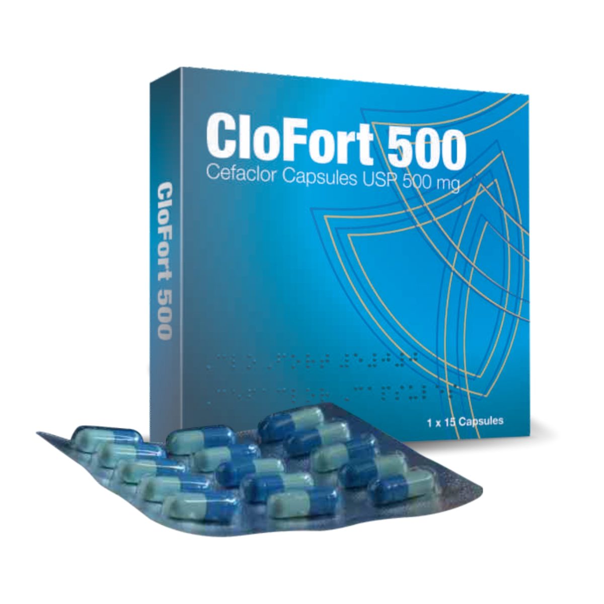 Clofort 500mg Tablets 15's - Image 1
