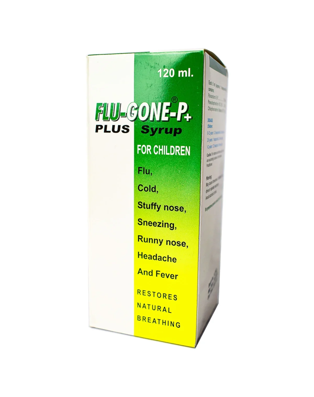 Flugone P+ Plus Syrup 120ml - Image 1