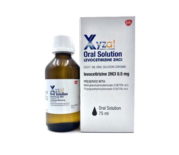 Xyzal Syrup 75ml