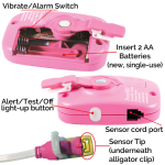 Wet-Stop 3 Pink Bedwetting Enuresis Alarm - Image 4