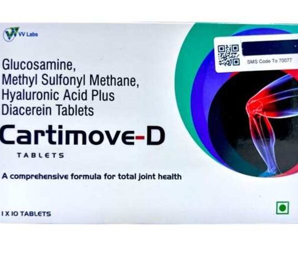 Cartimove-D Tablets 10's