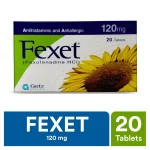 Fexet 120mg Tablets