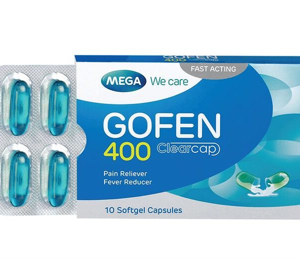Mega Gofen 400mg Capsules 60's