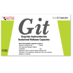 Git 150mg Capsules 10's