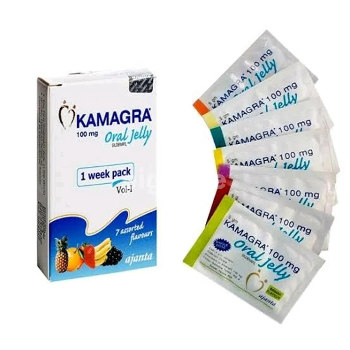 Kamagra Oral Jelly 100mg 7's - Image 1