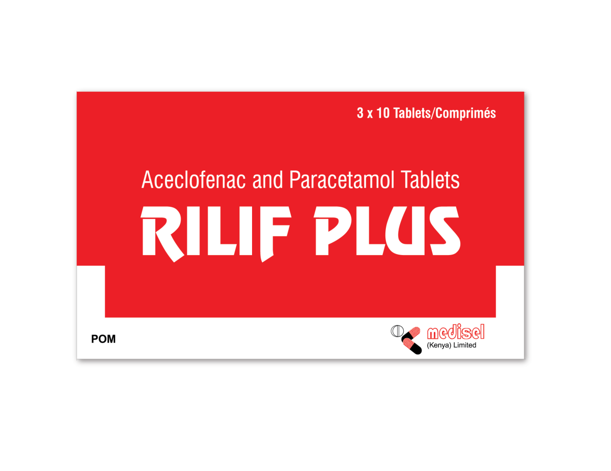 Rilif Plus 600mg Tablets 30's - Image 1