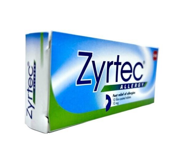 Zyrtec 10mg Tablets 30's