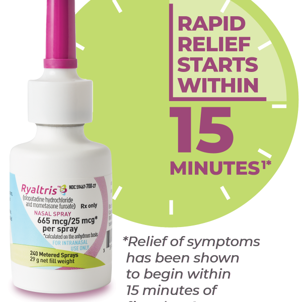 Ryaltris Nasal Spray (Olopatadine + Mometasone) 120 MD