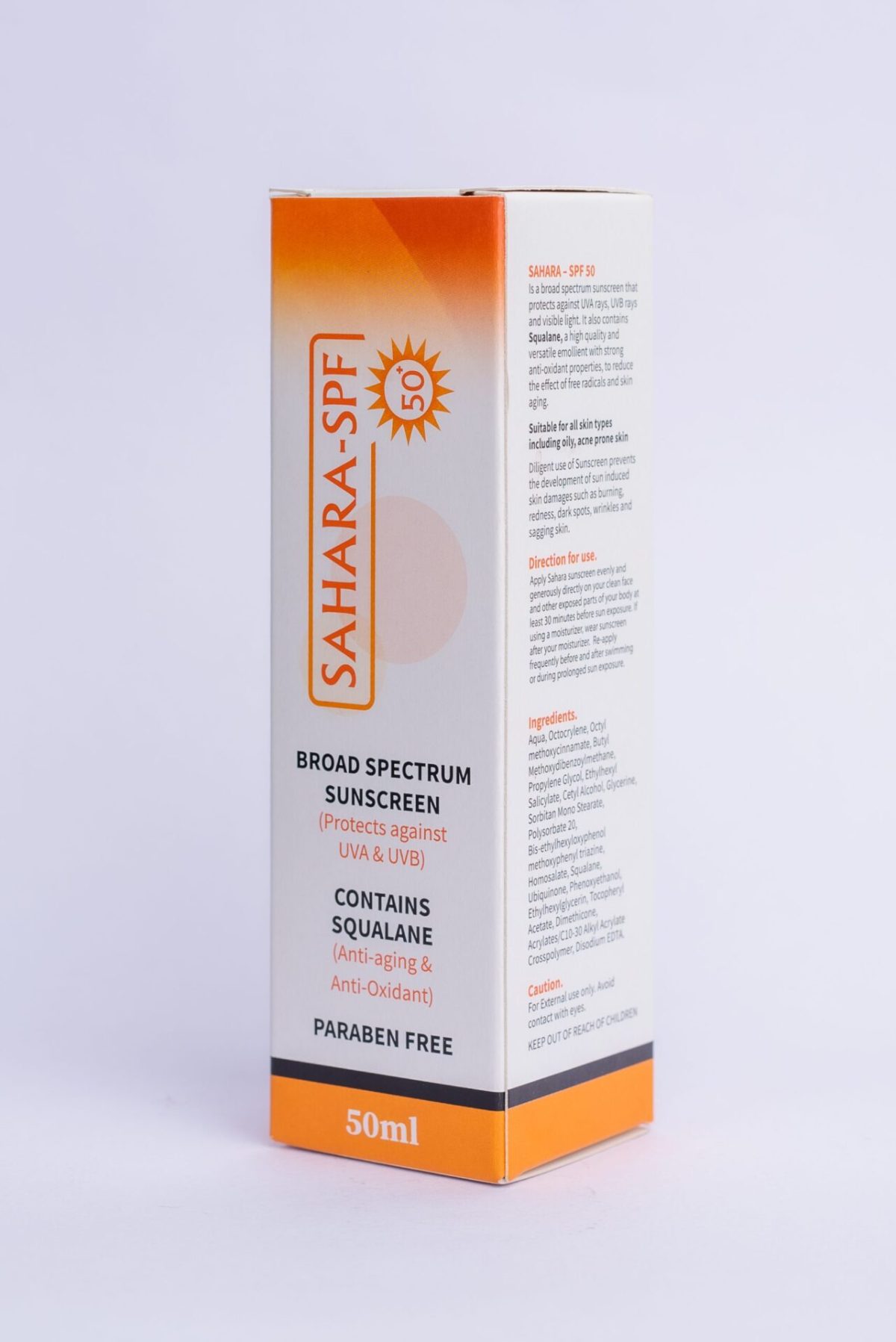 Sahara SPF 50 Sunscreen 50ml - Image 1