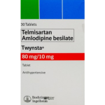 Twynsta 80/10mg Tablets 28's