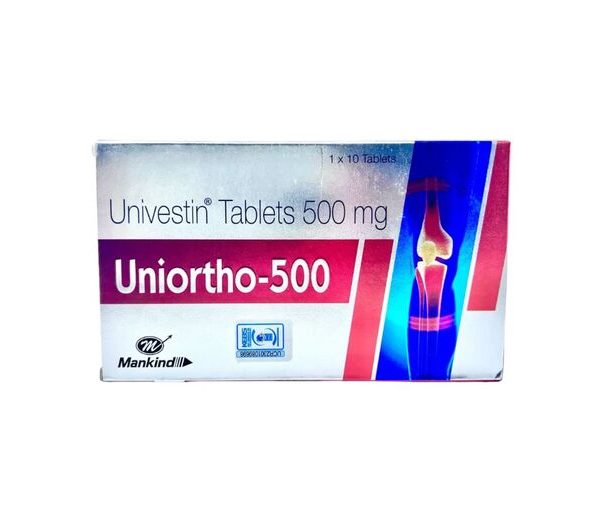 Uniortho 500mg Tablets 10's