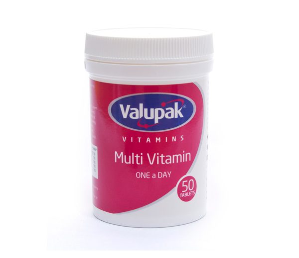 Valupak Multivitamin One-A-Day Tablets (50’s)
