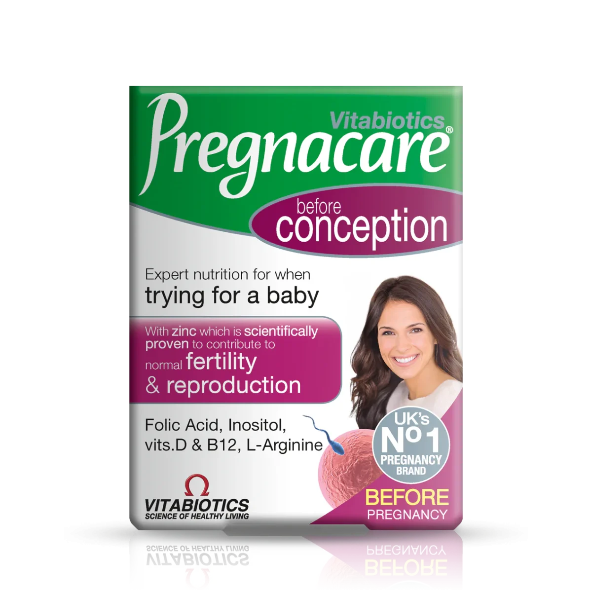 Pregnacare Conception Tabs (30's) - Image 1