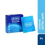 Durex Extra Safe condoms 3's