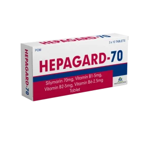 Hepagard 70mg Tablets 30's