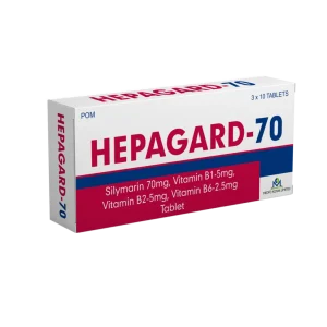 Hepagard 70mg Tablets 30's