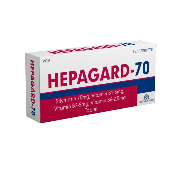 Hepagard 70mg Tablets 30's