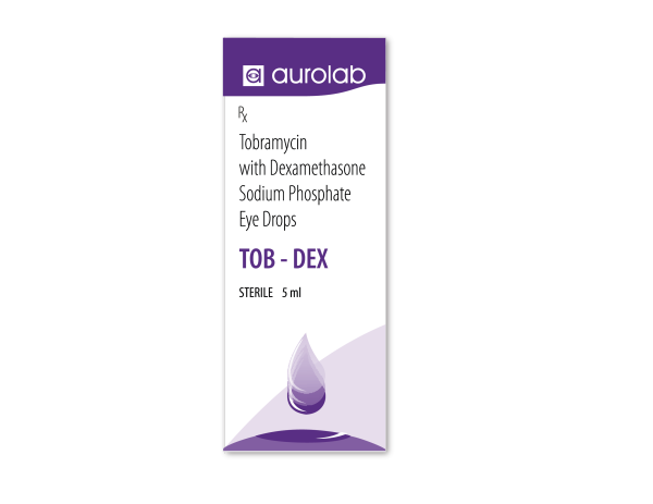 Aurolab Tob-Dex Eye Drops 5ml