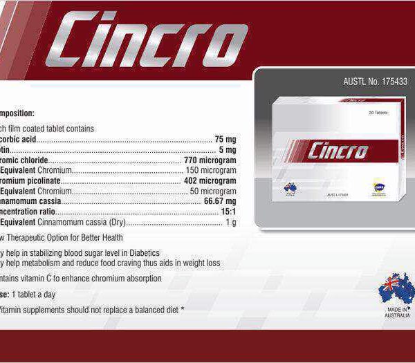 Cincro Tablets 30's