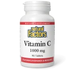 Natural Factors Vitamin C 1000 mg Time Release (90 Tablets)