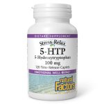 Natural Factors Stress-Relax 5-HTP 100 mg (60 Time-Release Caplets)