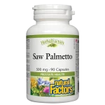 Natural Factors Saw Palmetto 500 mg (90 Capsules)