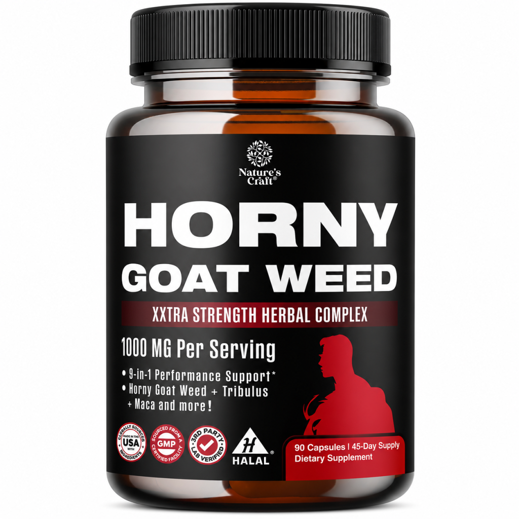 Nature’s Craft Horny Goat Weed Extra Strength Herbal Complex